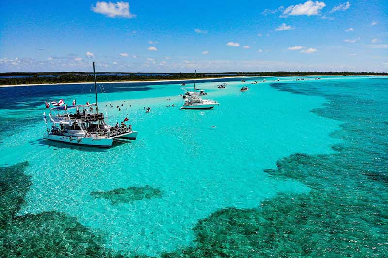 Cozumel em Catamaran – Snorkeling nos Recifes & El Cielo